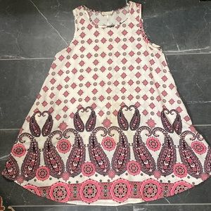 Flamingo Urban sleeveless paisley tunic